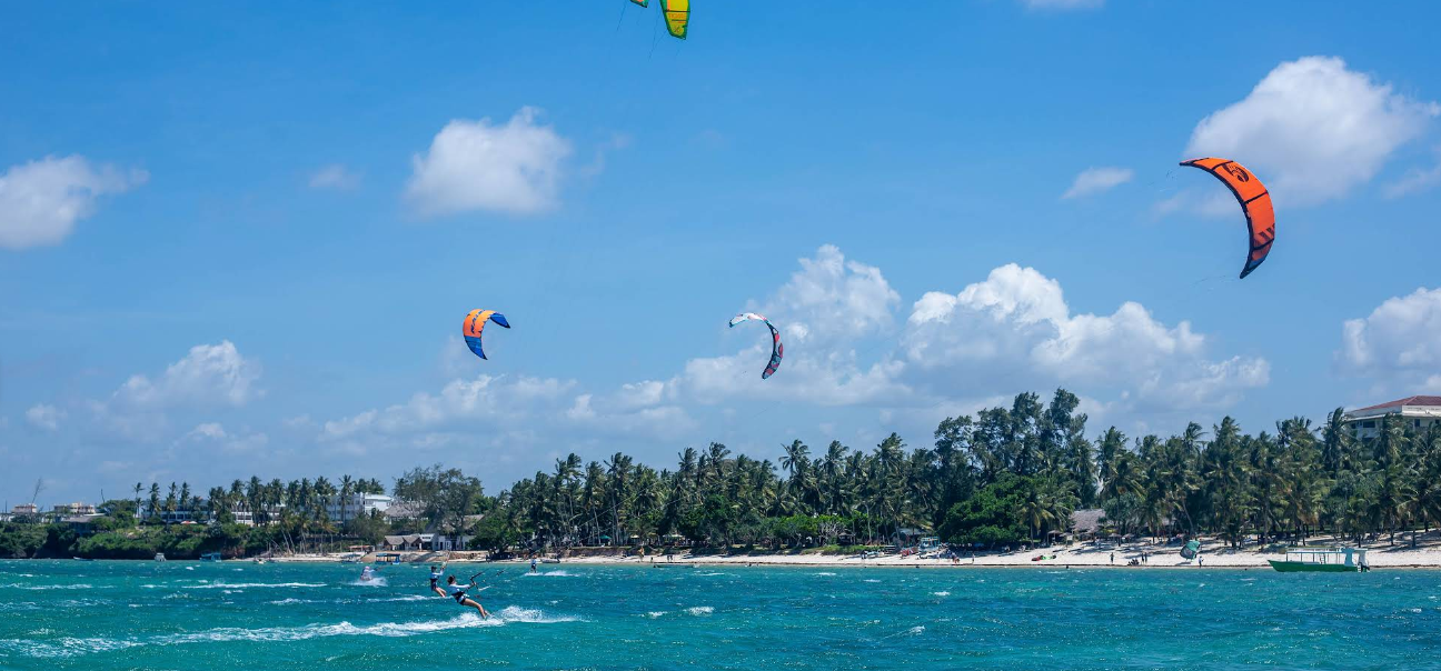 Kite Spot ziwa La Ng'ombe ward