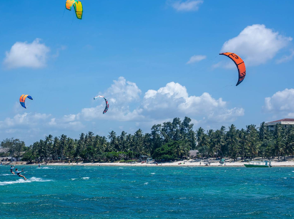 Kite Spot ziwa La Ng'ombe ward